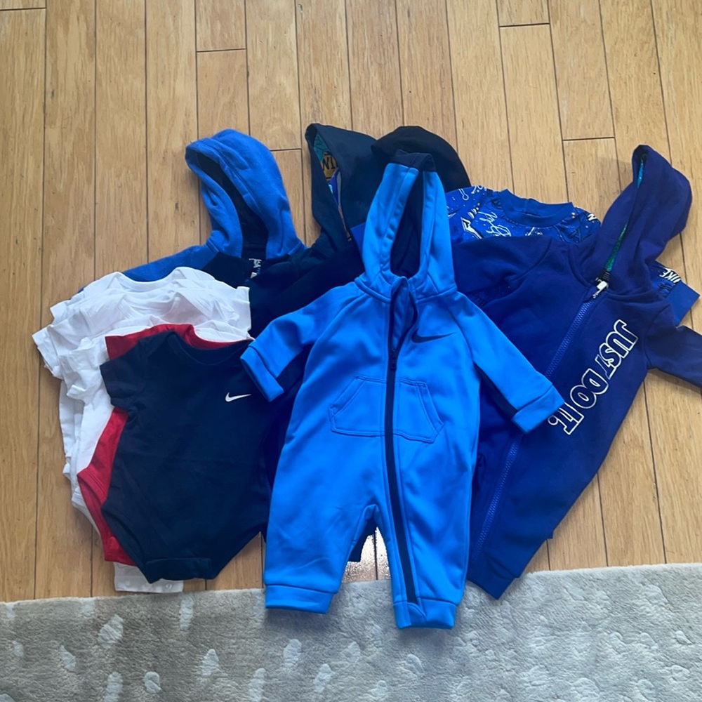 3 Month Old New Nike Onsies - Bundle